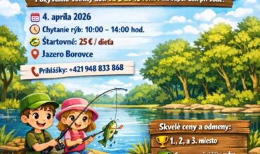 Detské rybárske preteky Borovce 2026